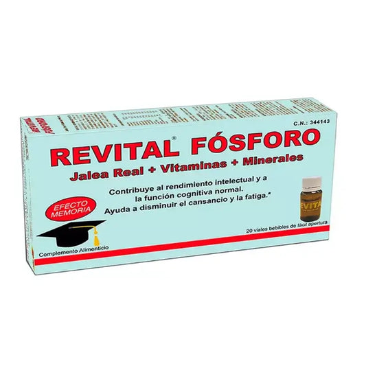 Revital Fosforo Gelatina + Vitamine + Minerali 20 Fiale