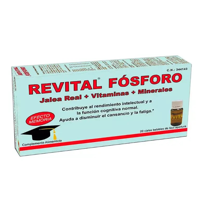Revital Fosforo Gelatina + Vitamine + Minerali 20 Fiale