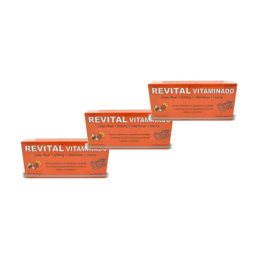 Revital Vitaminato Forte 1500 Confezione da 3 x 20 fiale