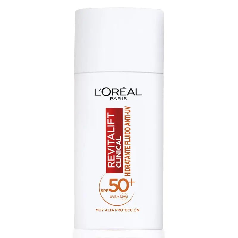 L'Oréal Paris Revitalift Clinical Anti-Uv Fluido Idratante Quotidiano con Vitamina C