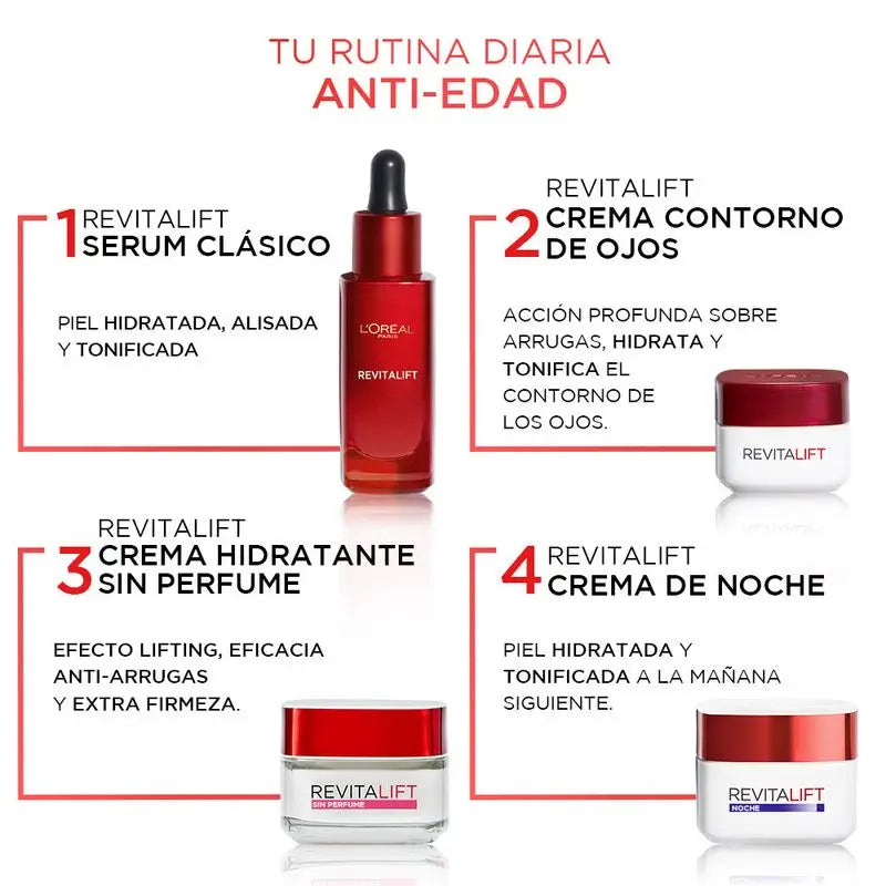 L'Oréal Paris Revitalift Crema idratante extra rassodante antirughe non profumata 50ml