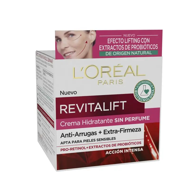 L'Oréal Paris Revitalift Crema idratante extra rassodante antirughe non profumata 50ml