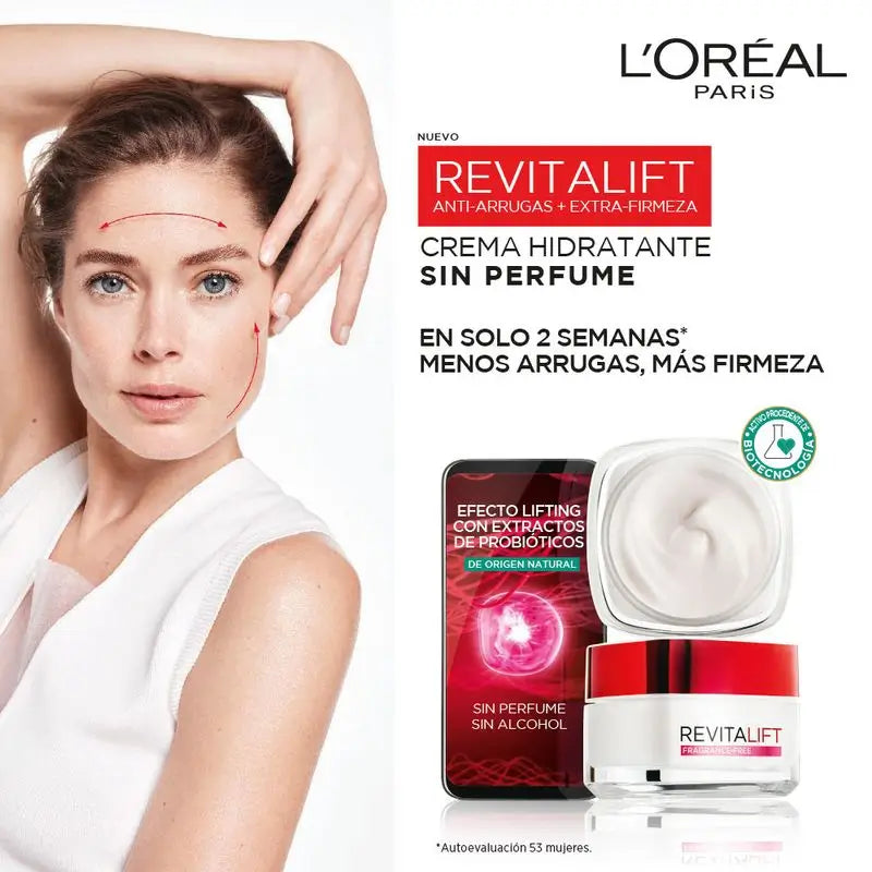 L'Oréal Paris Revitalift Crema idratante extra rassodante antirughe non profumata 50ml