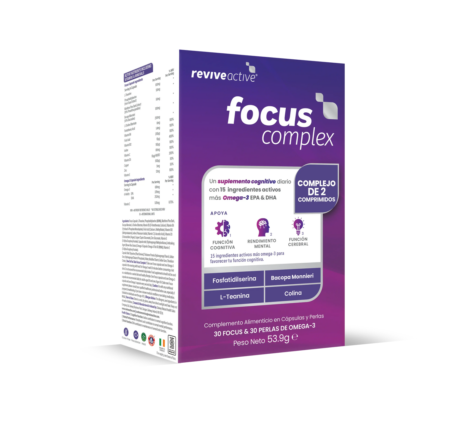 Revive Active Focus Complex, 60 capsule e perle
