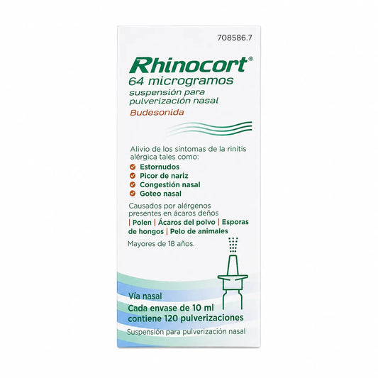 Rhinocort 64 Microgrammi Spray Nasale Sospensione, 120 Spray