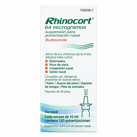 Rhinocort 64 Microgrammi Spray Nasale Sospensione, 120 Spray
