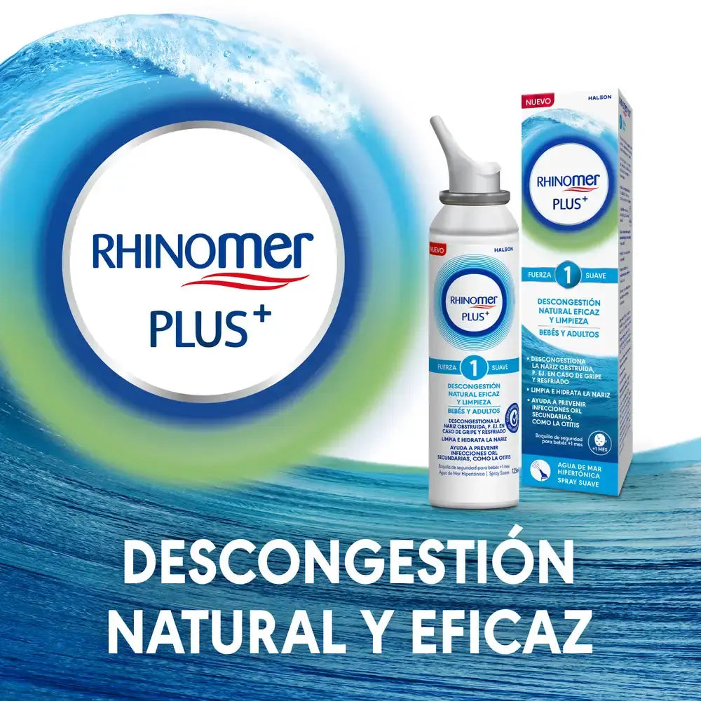 Rhinomer Plus+ F1 Neonati e Adulti , 125 ml