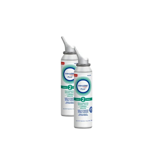 Rhinomer Plus+ F2 Adulti, 125 ml, confezione da 2