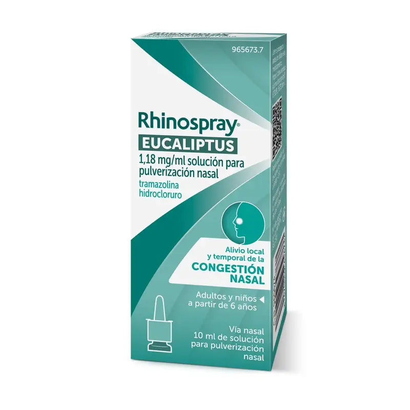 Rhinospray Eucalyptus 1,18 Mg/ml Nebulizzatore nasale 10 ml