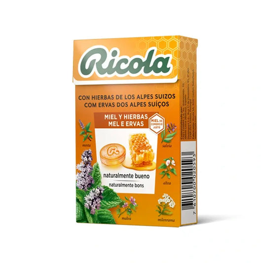 Caramelle Ricola al miele e alle erbe , 50 gr