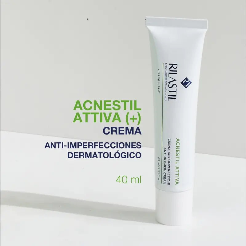 Rilastil Acnestil Attiva Crema Idratante Anti-Imperfezioni 40 ml
