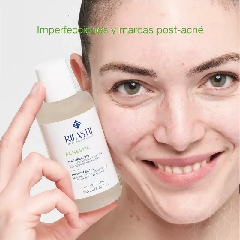 Rilastil Acnestil Micropeeling Esfoliante e Seboregolatore , 100 ml