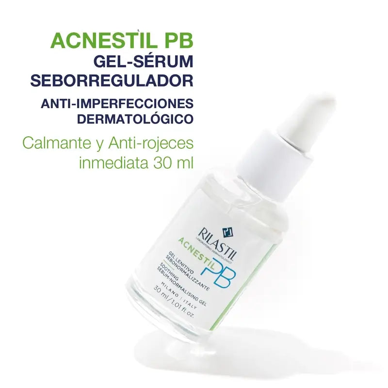 Rilastil Acnestil Pb Gel-Siero Seboregolatore 30 Ml