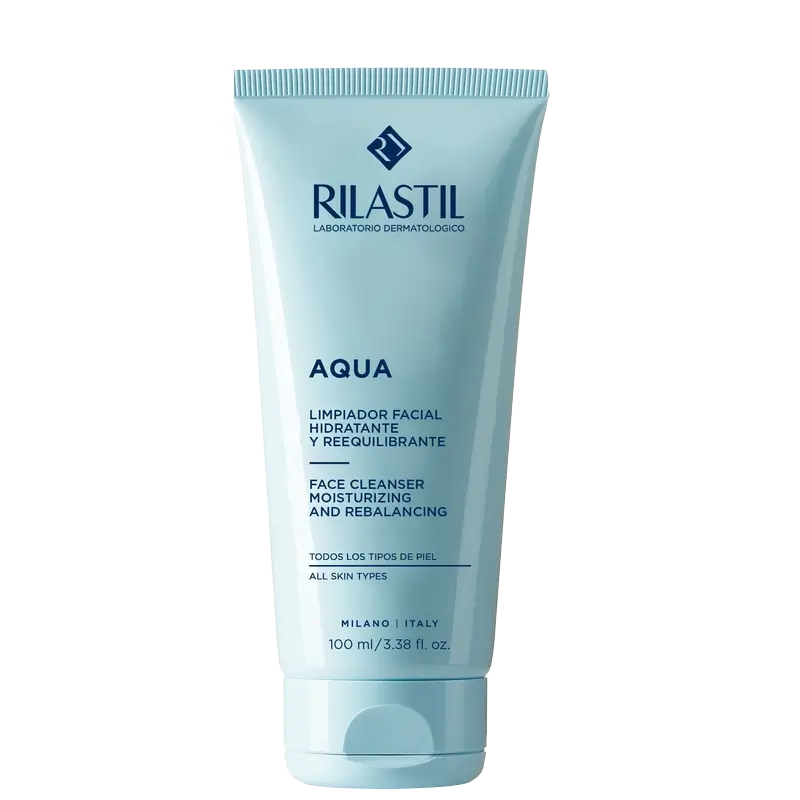 Rilastil Aqua Gel detergente idratante, 100 ml