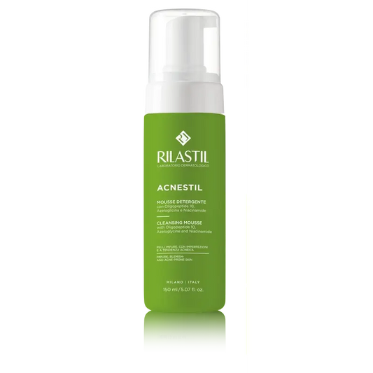 Rilastil Acnestil Mousse detergente seboregolatrice 150 Ml
