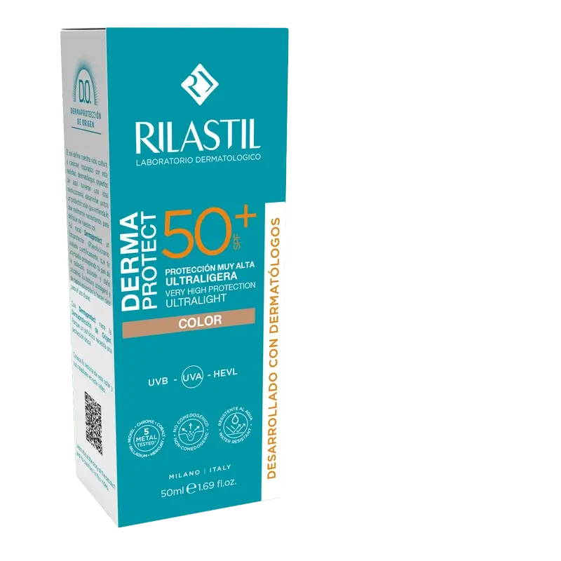 Rilastil Dermaprotect SPF 50+ Colore, 50 ml