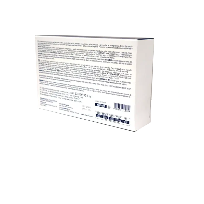 Rilastil Smagliature Fiale Antismagliature 5 ml x 10 Fiale