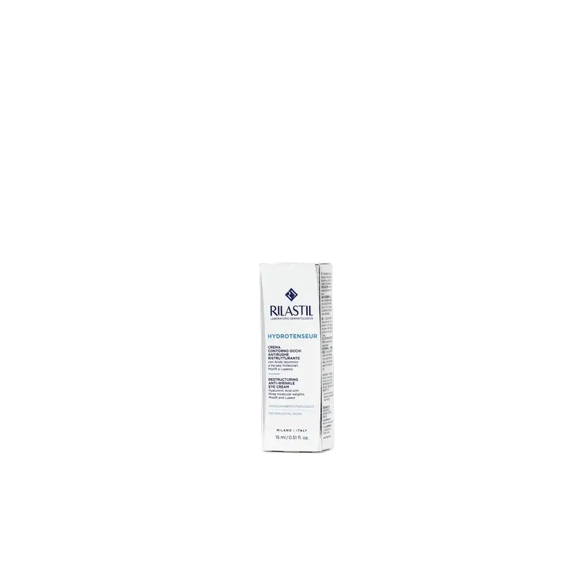 Rilastil Hydrotenseur Contorno occhi ristrutturante e antirughe, 15 ml