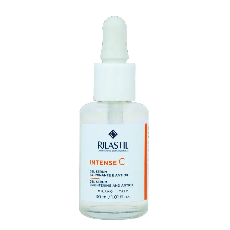 Rilastil Siero Gel Intenso C Illuminante e Rivitalizzante con Vitamina C e Acido Ialuronico 30 ml