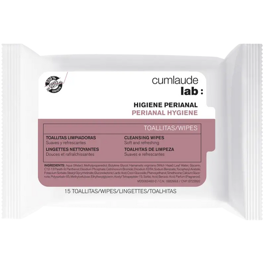 Cumlaude Lab Salviette detergenti perianali, 15 unità