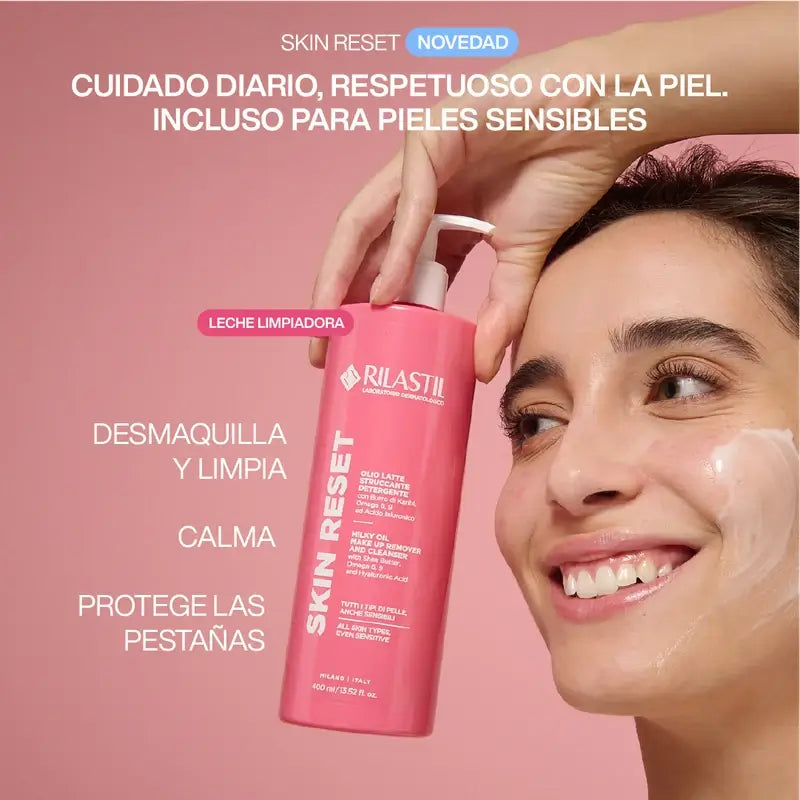 Rilastil Skin Reset Latte oleoso, 400 ml