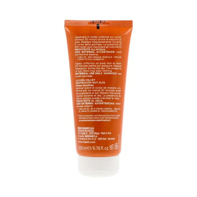 Rilastil Sun System 50+ Latte Velluto 200 ml