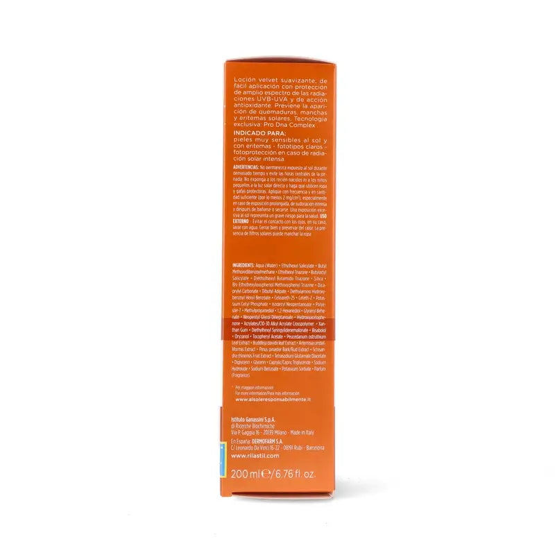 Rilastil Sun System 50+ Latte Velluto 200 ml