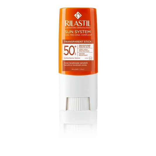 Rilastil Sun System SPF 50+ Stick Transparent, 8.5 gr