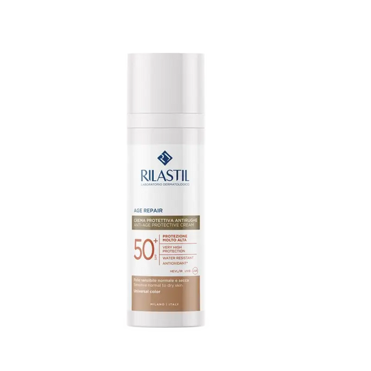 Rilastil Sun System Age Repair Fotoprotettore Anti-Età Spf50+ Colore, 50 ml