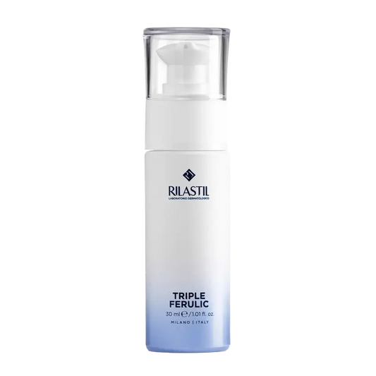 Rilastil Triplo Siero Ferulico Antietà, Antiossidante e Illuminante, 30 Ml