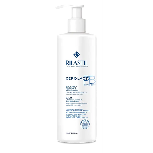 Rilastil Xerolact Balsamo idratante e anti-irritazione 400 ml