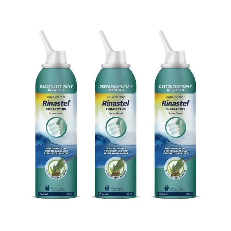 Rinastel Eucalipto Spray Nasale, 3X125 Ml