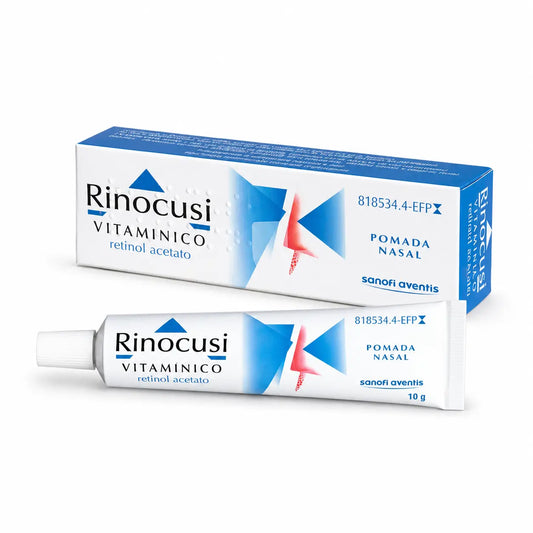 Rinocusi Vitamínico 12500 ui/g Unguento Nasale 10 gr