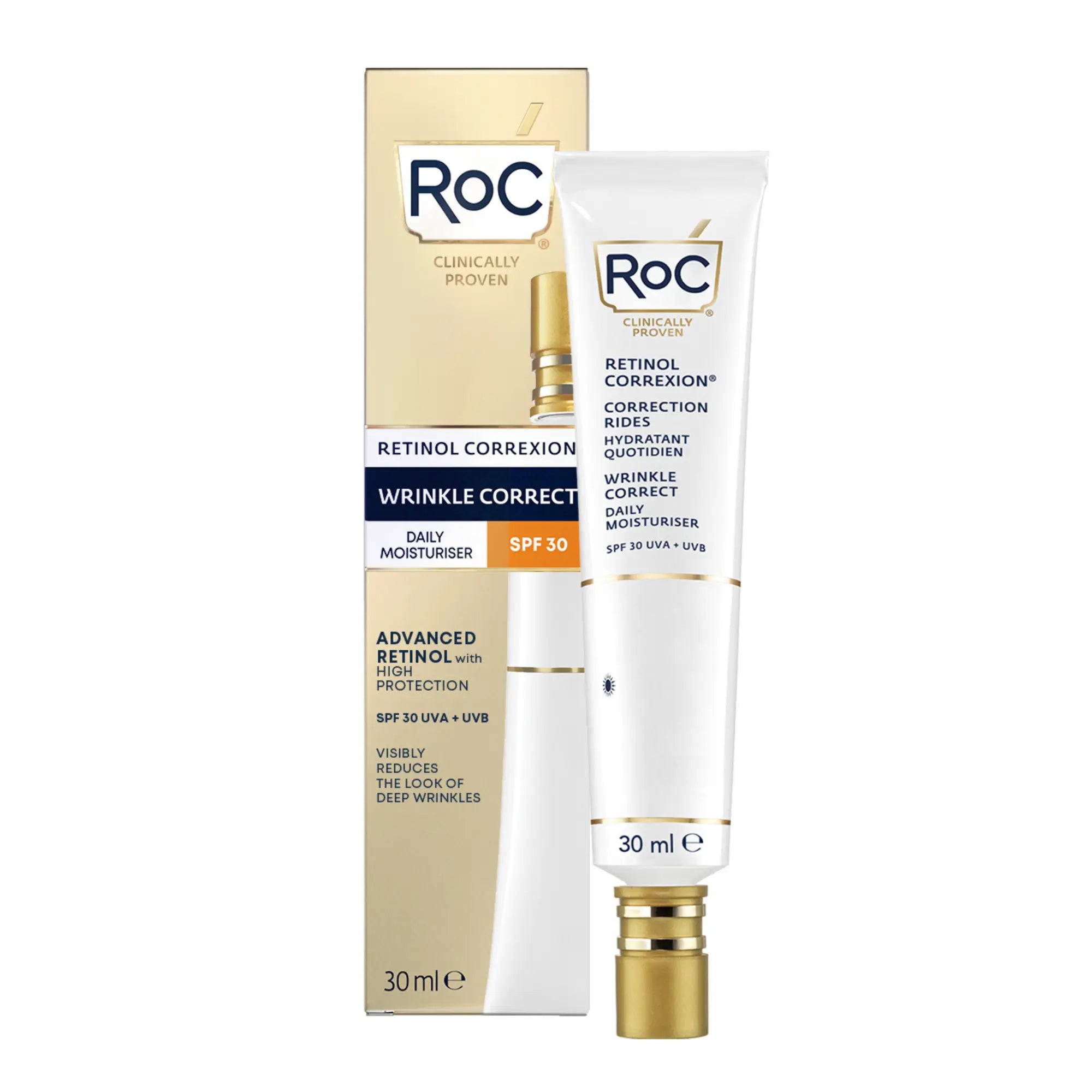 Roc Skincare Iberia Roc® Wrinkle Correct Crema Giorno Spf30 30Ml