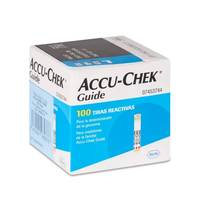 Roche Accu Chek Guide 100 strisce reattive per la glicemia
