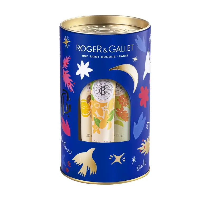 Roger & Gallet Crema Mani Benessere Petto: Néroli - Bois D'Orange - Fleur D'Osmanthus, 3 pezzi