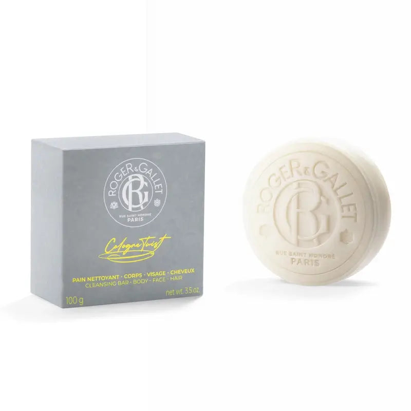 Roger & Gallet Detergente solido 3 in 1, 100 gr