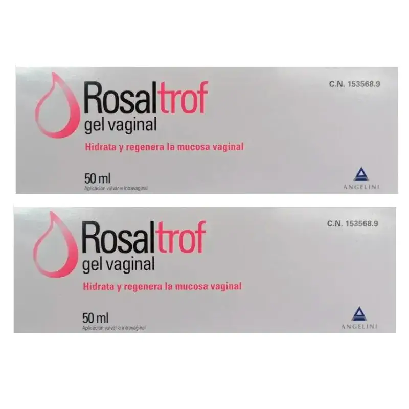 Rosaltrof Gel Vaginale, Confezione 2 x 50 ml