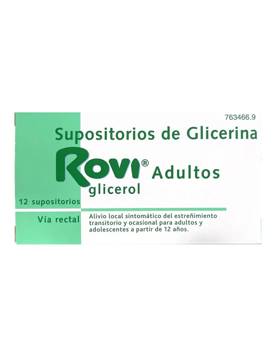 Rovi Supposte di glicerina Adulti, 12 supposte