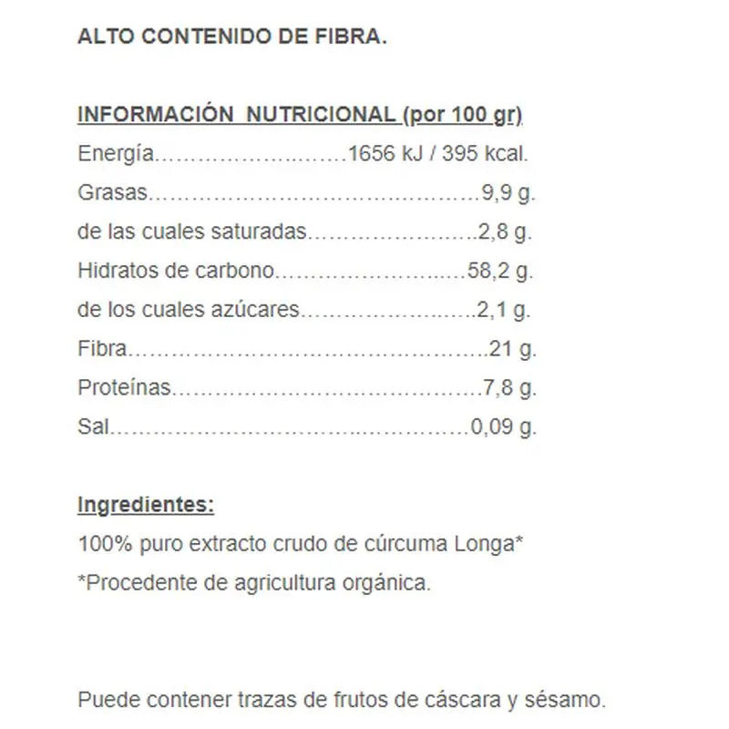 Salud Viva Curcuma in polvere 80gr.
