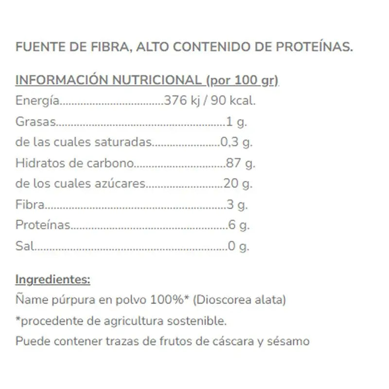 Salud Viva Purple Yam Powder 125g.