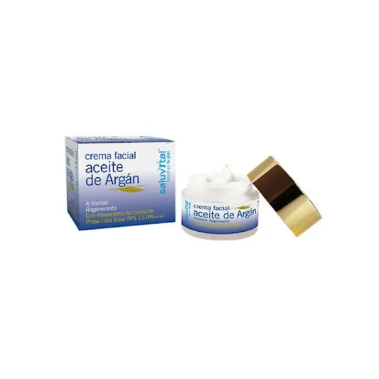 Saluvital Crema viso all'olio di argan 50ml