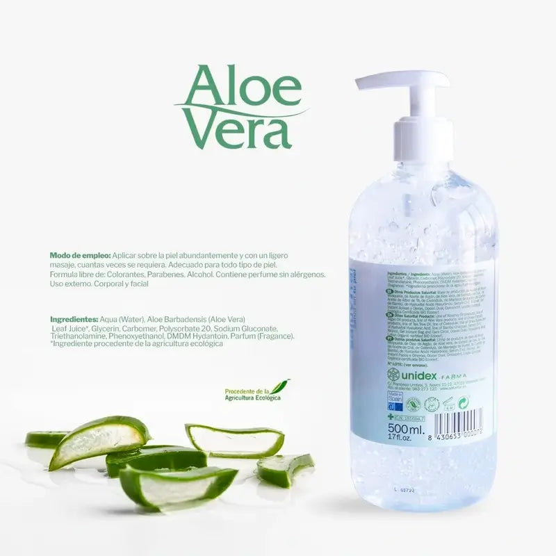 Saluvital Gel di Aloe Vera 500 Ml