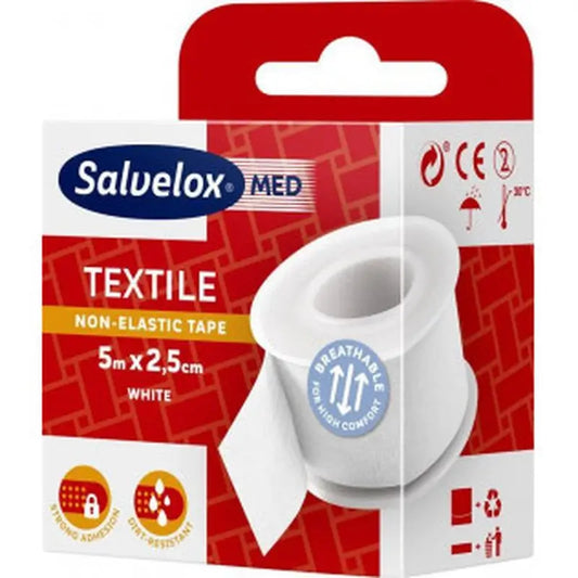 Salvet Nastro tessile bianco - 5 M X 2,5 Cm