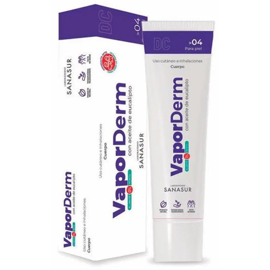 Sanasur Vaporderm con olio di eucalipto, 150 ml
