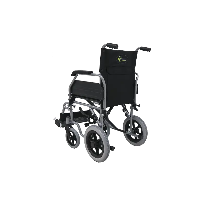 Sanitec Sedia leggera in acciaio Stela Ruota piccola 300Mm non semovente Taglia 43 , 1 unità