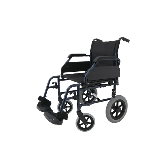 Sanitec Aluminium Chair Mira Carrozzina a ruote piccole 300Mm non semovente Taglia 51 , 1 unità
