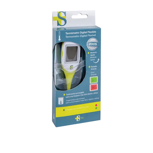 Termometro digitale sommergibile Sanitec a grande display, 1 pz.
