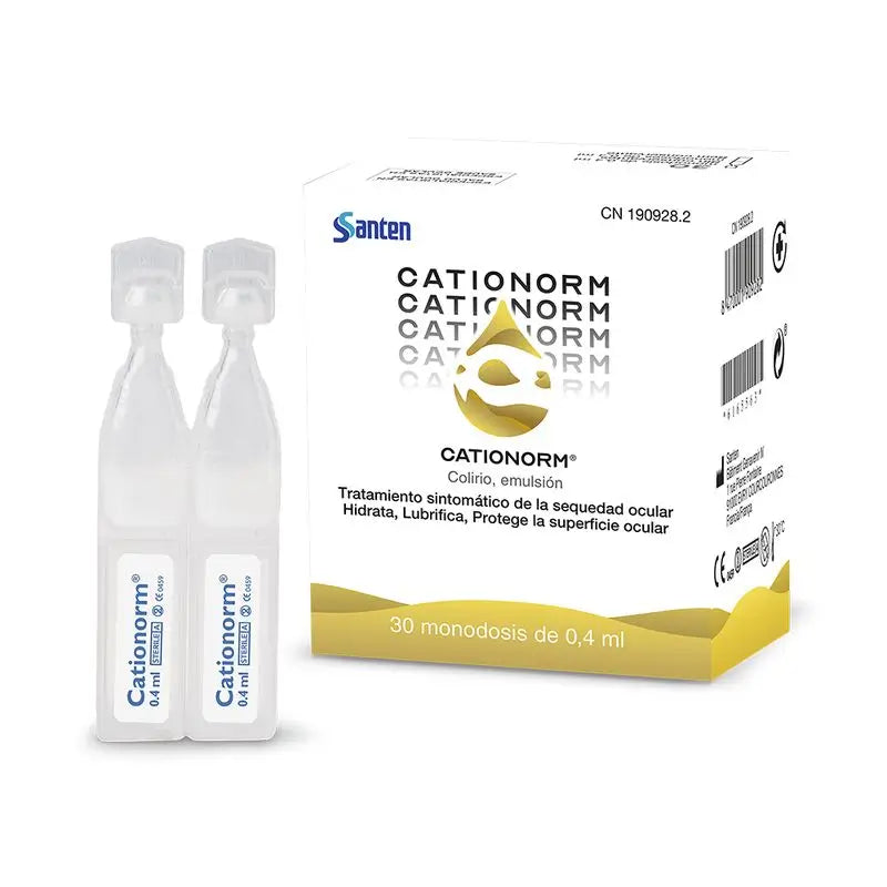 Santen Cationorm lacrime artificiali 30 monodose, 4 ml
