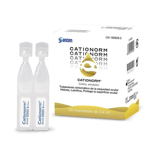 Santen Cationorm lacrime artificiali 30 monodose, 4 ml
